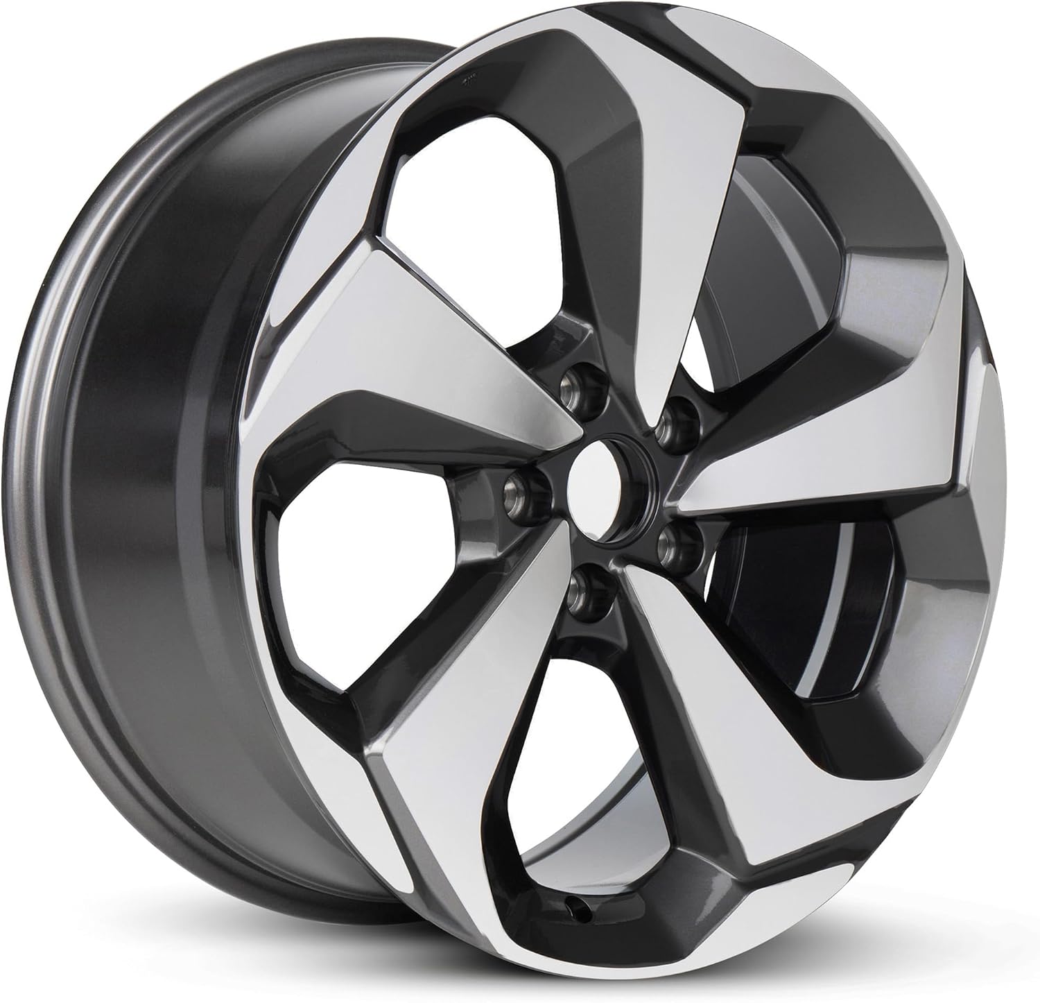 For 2018-2020 Honda Accord 19 Inch Machined Face with Gray Inlay Rim - OE Direct Replacement - Road Ready Car Wheel