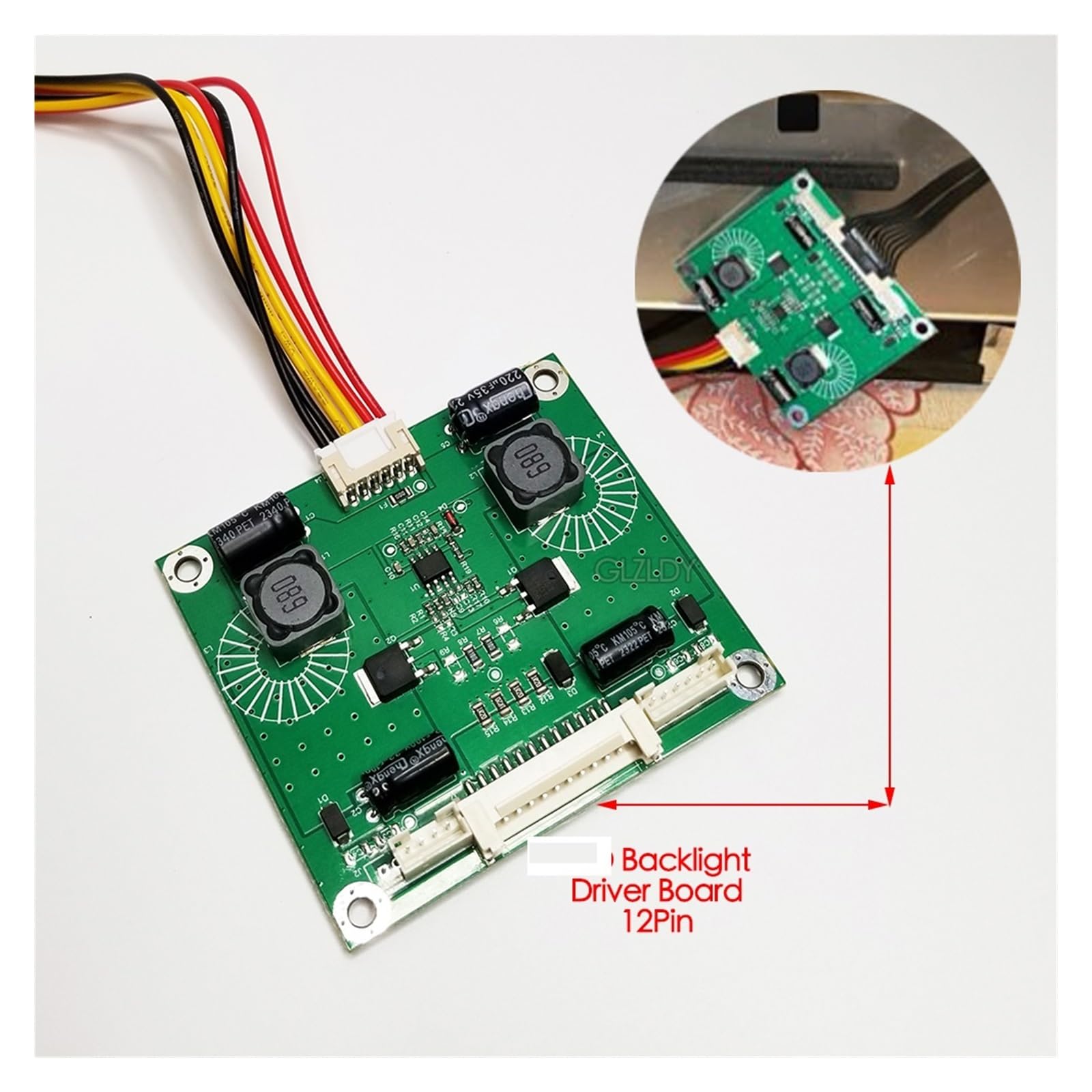 Kit De Carte Contrôleur EDP 27 Pouces LM270WQ1-SDC2/LM270WQ1-SDA2/LM270WQ1-SDB1 DP+HDMI+USB For Écran LCD 2560 X 1440(LM270WQ1-SDC2)