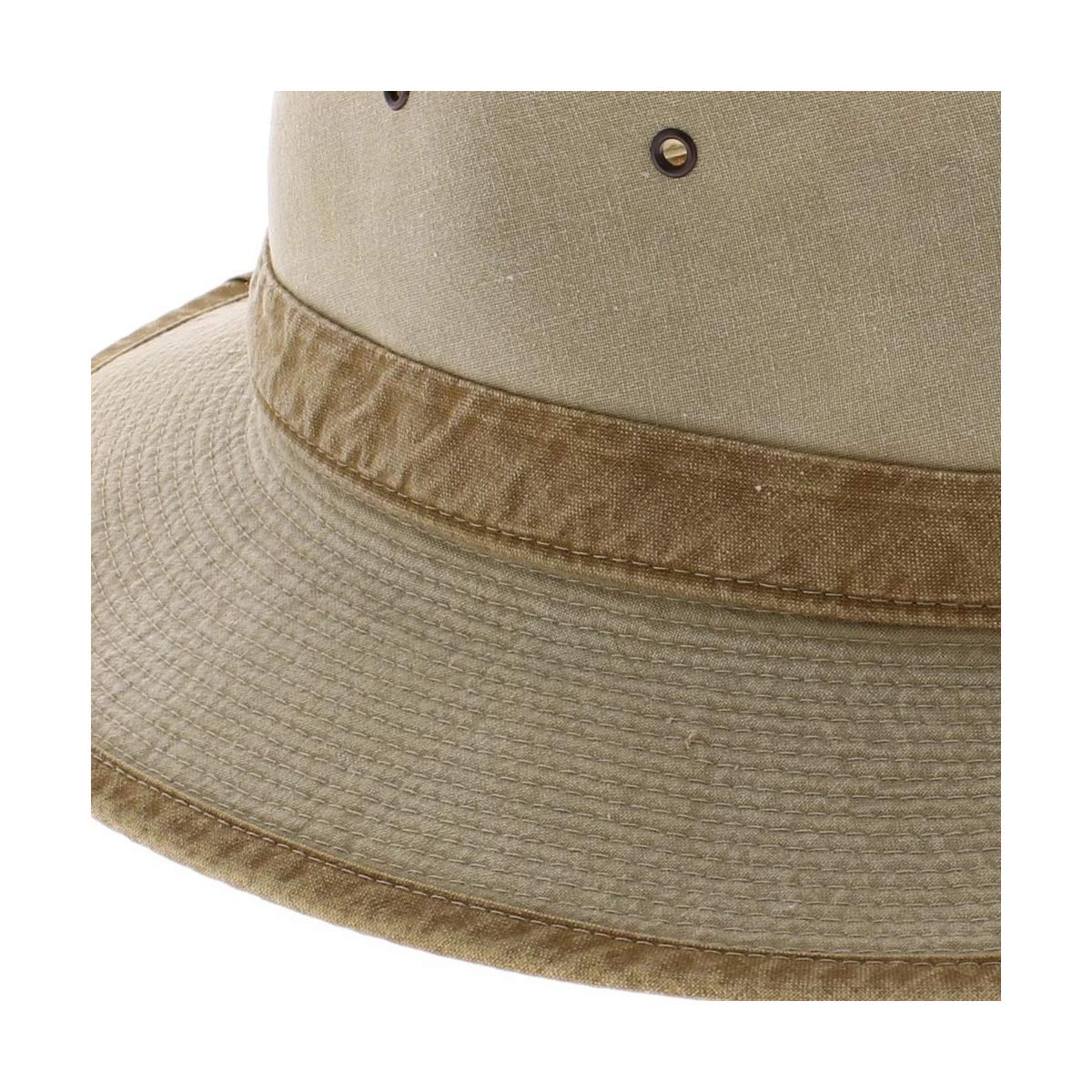 Chapeau Safari Coton Tabora 2 Coloris UPF 50+ - Crambes