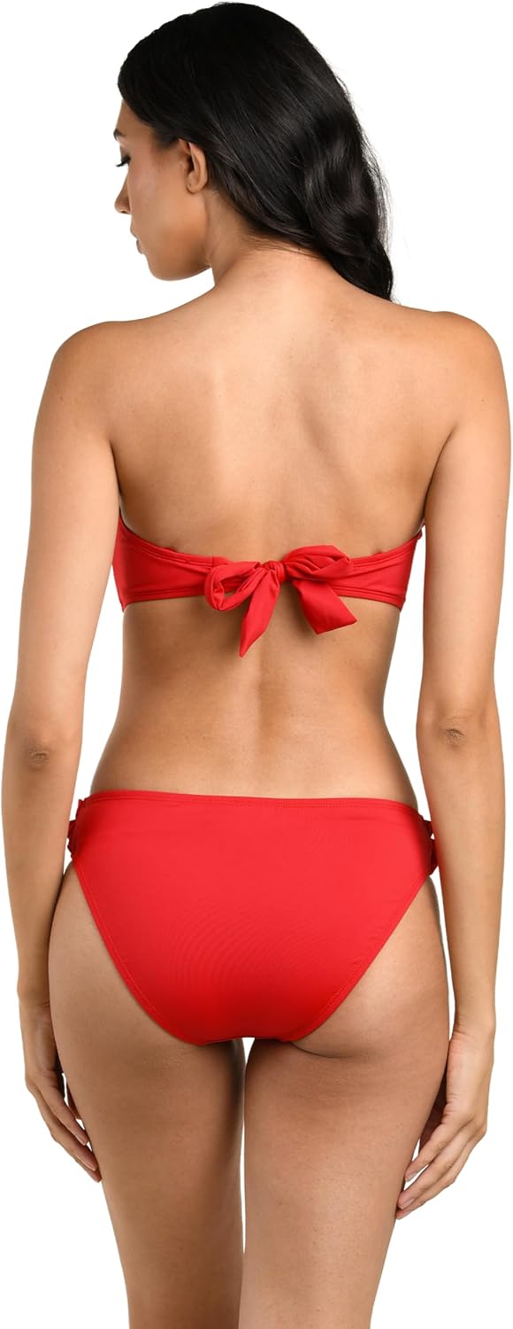 La Blanca Women's Island Goddess Ruffled Hipster Swimsuit Bottom