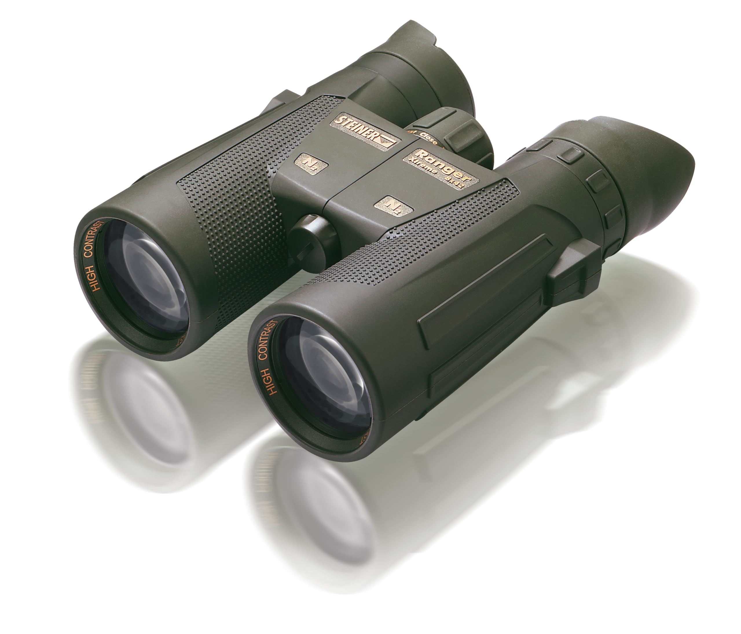 Steiner Ranger Xtreme 8x42 binoculars - brilliant image quality, sharp details, bright, large field of view - for reliable hunting success even in poor black-green light conditions