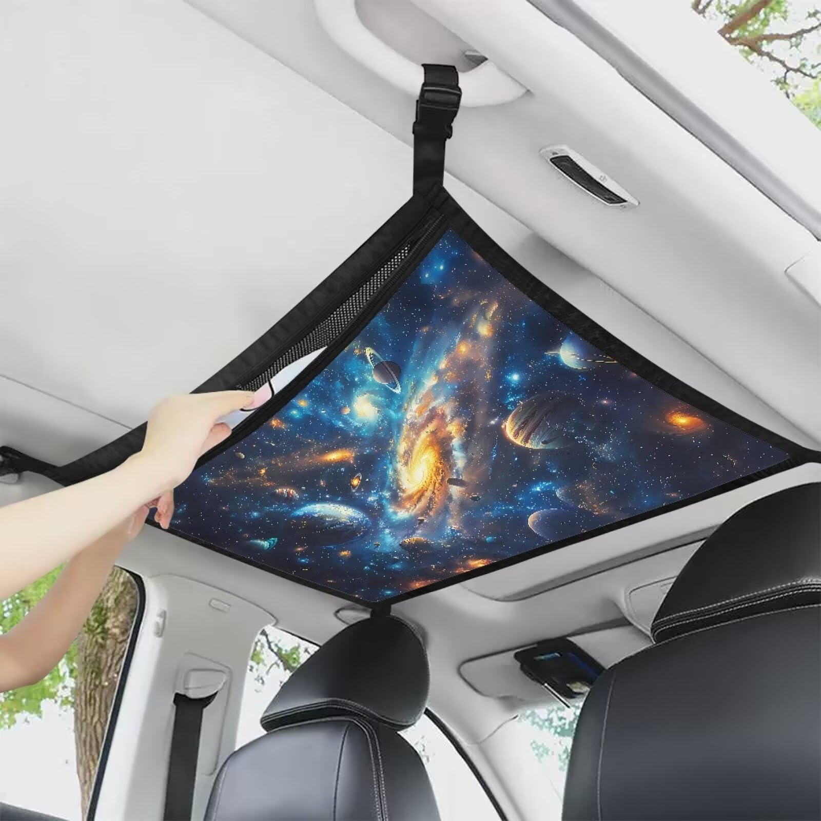 Tupalatus Vast Planet Car Interior Roof Storage Net 31