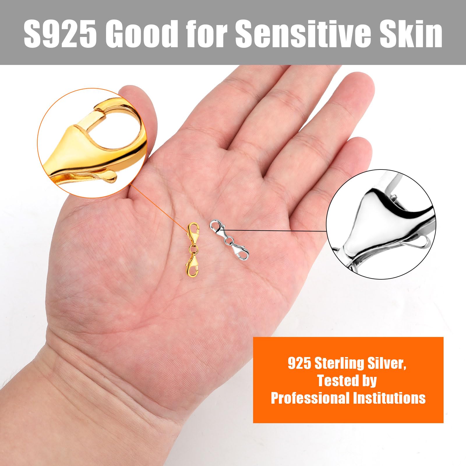 Bracciale Donna Pandora Fibbia Aragosta Ovale In Argento Sterling - Foto 8