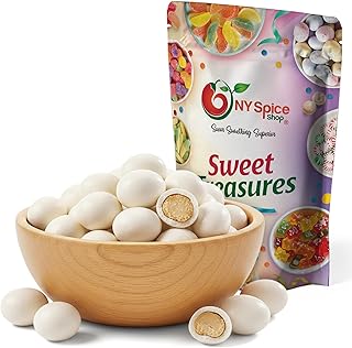 NY Spice Shop Yogurt Covered Peanuts - 1 Pound Candy Coated Peanut - Trail Mix Yogurt Peanuts - Sweet Nut Snacks - Gourmet Healthy Sweet Snacks For Fun Treats & Candy Buffet