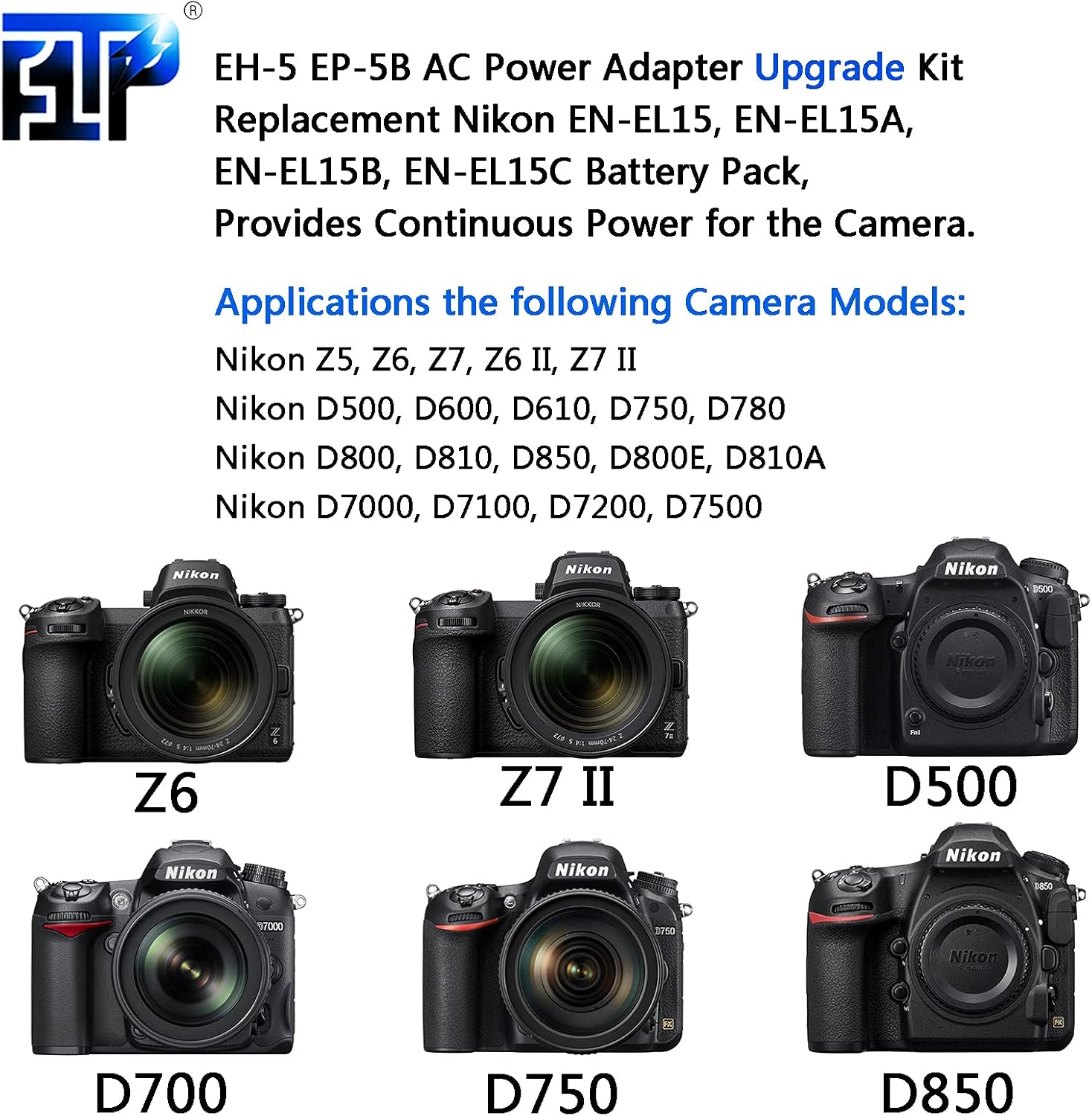 AC Power Adapter Kit for Nikon Burkina Faso Ubuy