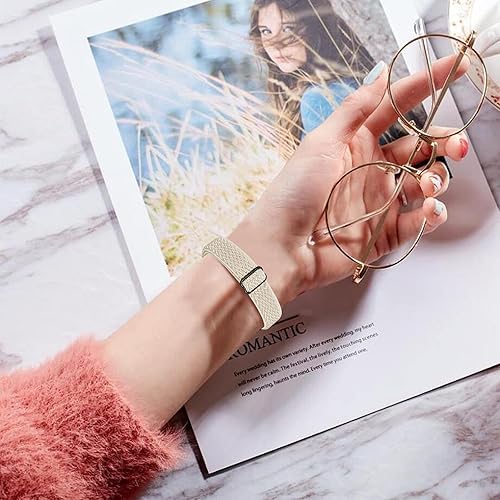 Miniatura 6 de Mi 4 Pulsera deportiva de 14,9 a 8.4 in, correa ajustable transpirable de nailon suave, banda elástica de repuesto con marco de metal, compatible