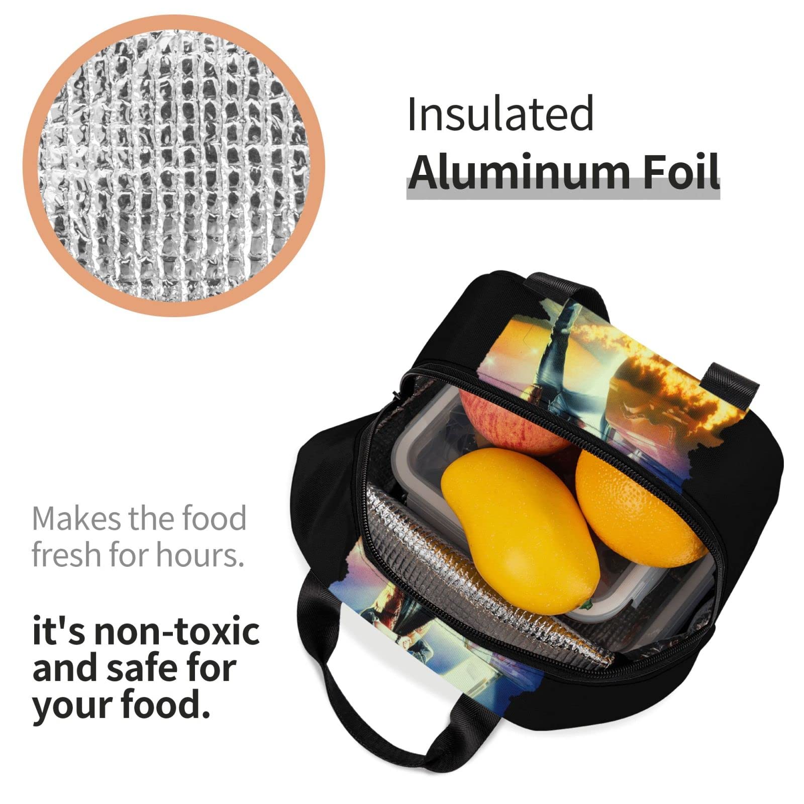 チューチューチャールズ保冷バッグC大きめ防水ランチバッグ軽量トートバッグお弁当袋 チューチューチャールズ保冷バッグC大きめ防水ランチバッグ軽量