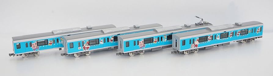 グリーンマックス 東武50050型（クレヨンしんちゃん・風間くんデザイン）10両 東武 50050型 (クレヨンしんちゃんラッピングトレイン・風間くん