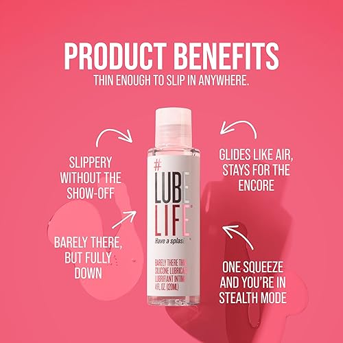 Miniatura 27 de LubeLife Ultra Slick - Lubricante grueso a base de silicona, resistente al agua, lubricante de silicona gruesa para hombres, mujeres y parejas, 8