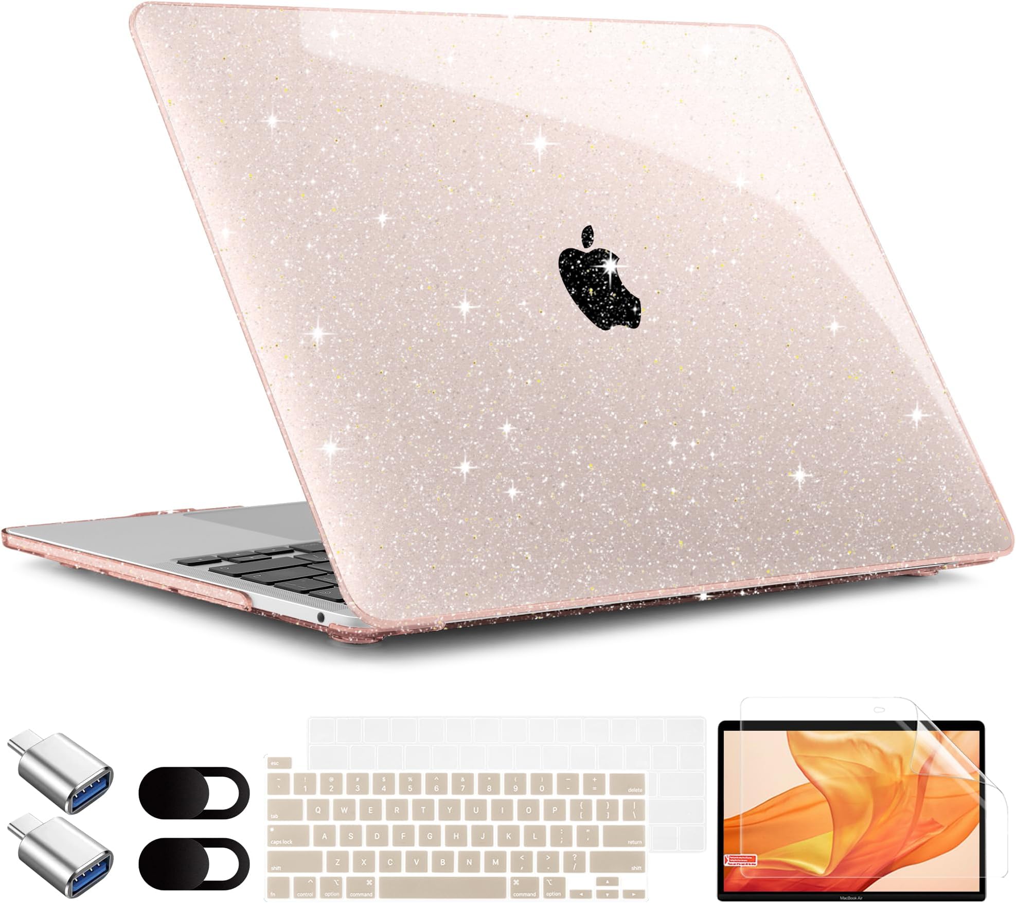 Coque Transparente Rigide Pour MacBook Pro 13" M1/M2 (A2338, A2251, Etc.) | Protection Polycarbonate