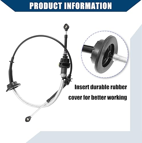 Miniatura 4 de 4L3Z-7E395-BACable de cambio de engranajes de transmisión automática para Ford F150 2004  Cable de palanca de control automático WOFlow Thru