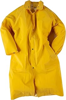 Neese 1650C PVC/Polyester Economy Rain Coat with Hood, 48