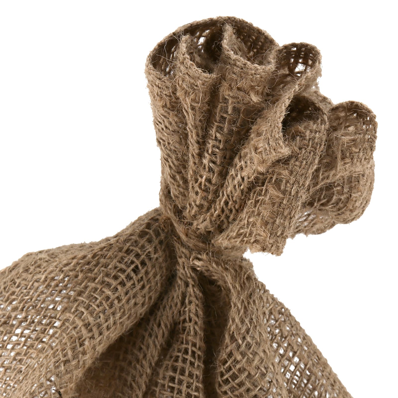 KEILEOHO Lot de 6 grands sacs de rangement en toile de jute naturelle pour pommes de terre, stockage des aliments et plantation de jardinage, 60 x 100 cm