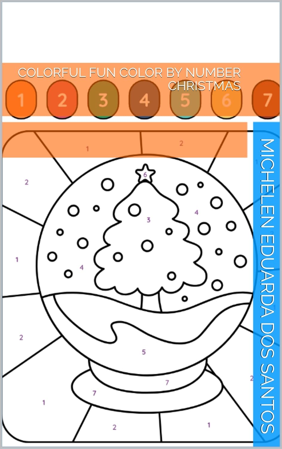 Colorful Fun Color by Number Christmas