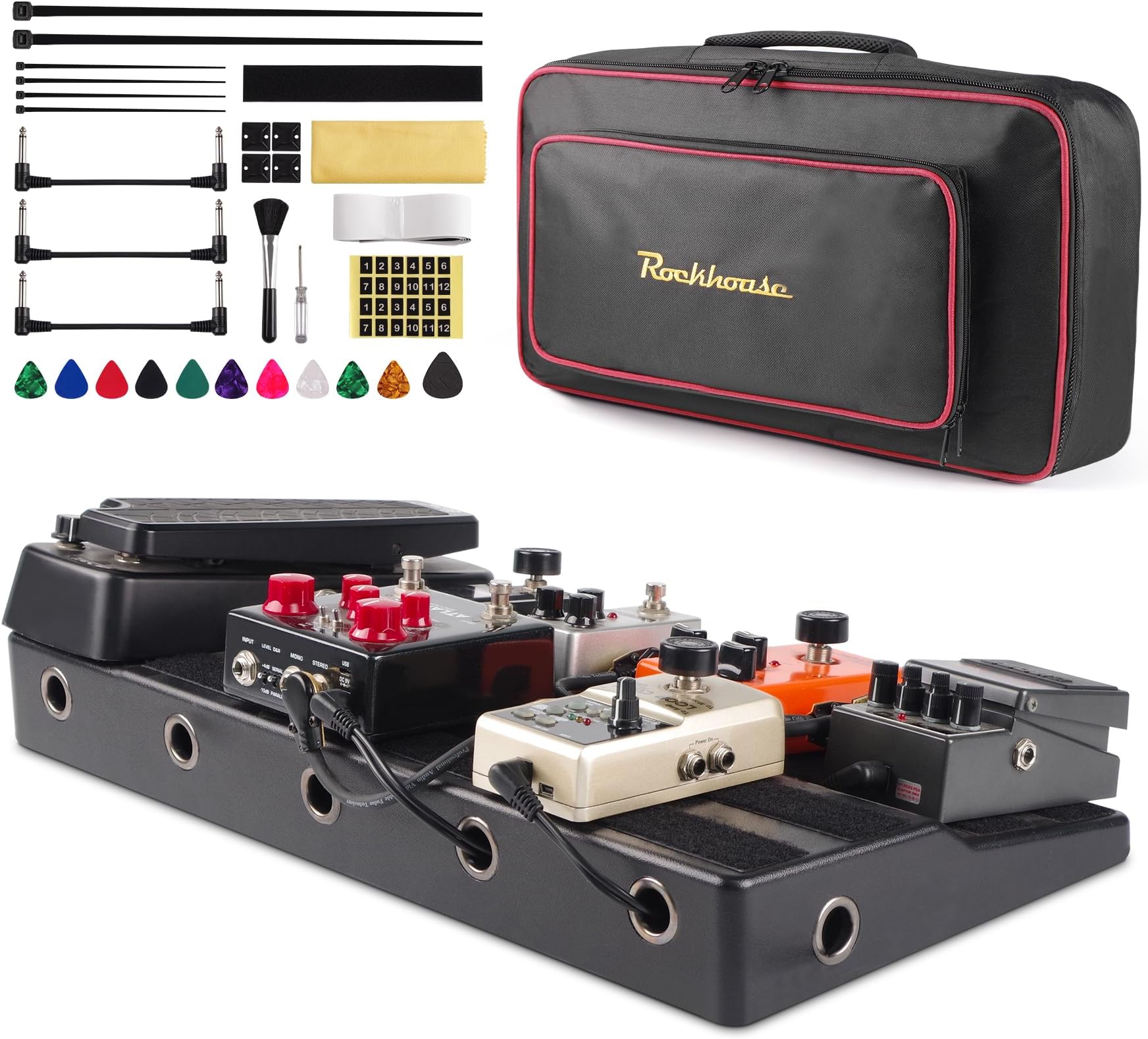 Outlaw Effects NOMADISO Rechargeable Pedal Board (Medium