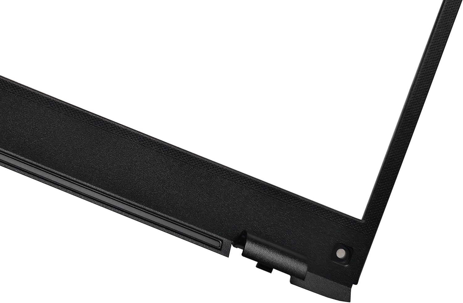 Laptop LCD Top Back Cover (Silver) & Front Bezel Cover Case Compatible for Asus X512 X512D X512FA X512DA X512UA X512UB F512D V5000F with Hinges