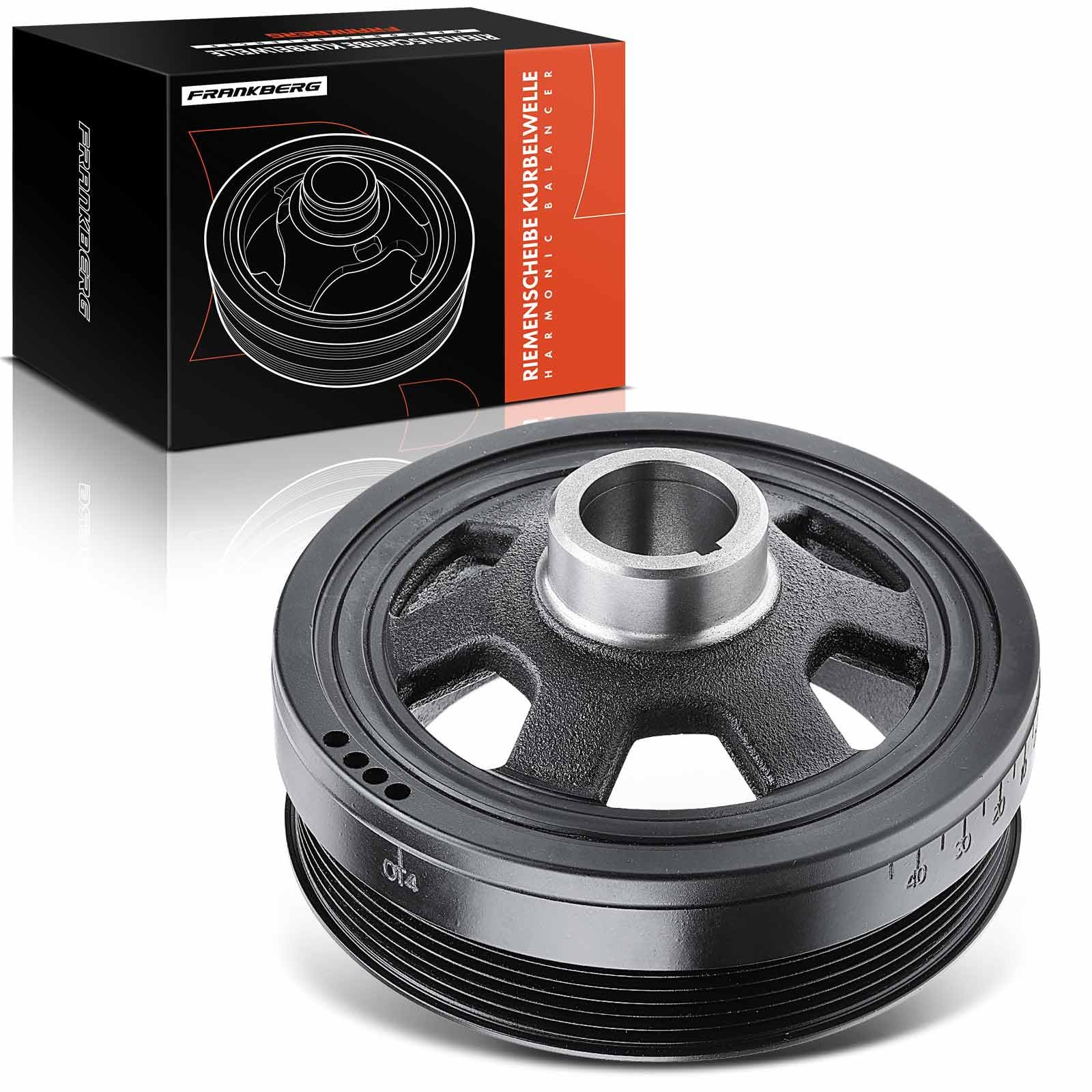Frankberg Puleggia albero motore 1120351300 | Compatibile con: Vitobus W639, Viano W639, Classe C W202, CLK C208, Classe E, modello T, S210, Classe M W163