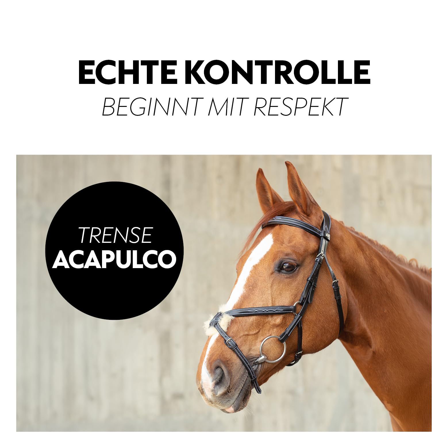 SUNRIDE cabezada Mexicana para Caballo (Acapulco) con riendas – Cuero Genuino Suave – anatómica, Ajustable – Acolchado Extra – con Borrego – Hecha a Mano – Acero Inoxidable (Full, Negro)