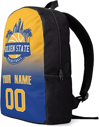 Miniatura 2 de Mochila deportiva de baloncesto personalizada con nombrenúmero, mochila para hombres y mujeres, bolsas de baloncesto regalo para fanáticos