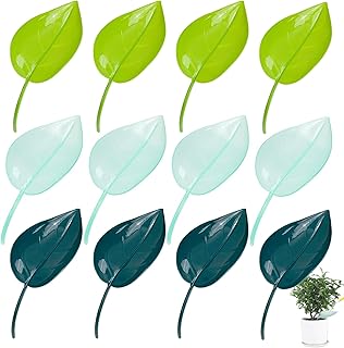 Funny Watering Leaves,Leaf Type Watering Funnel,Plant Watering Leaf,3 Colors Leaf Plant Watering Funnel,Plant Pot Leaf Shape Watering Funnel Watering Device
