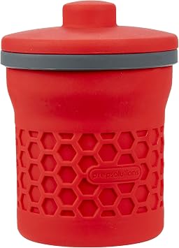 PrepSolutions Silicone Grease Strainer And Keeper, 2 Cup Capacity