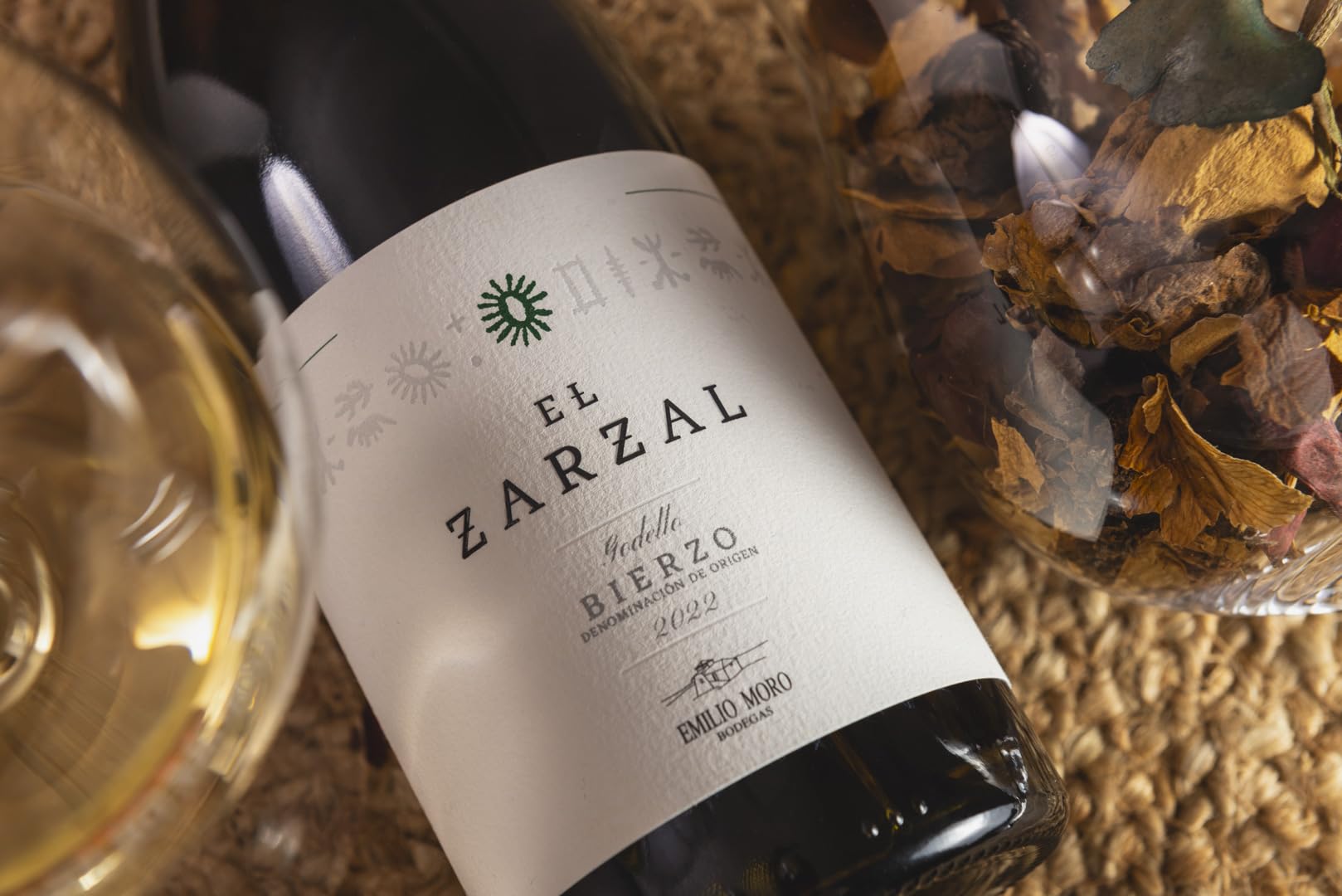 EMILIO MORO - El Zarzal, Vino Blanco Afrutado, Variedad Godello, El Bierzo - Pack de 6 Botellas x 750 ml