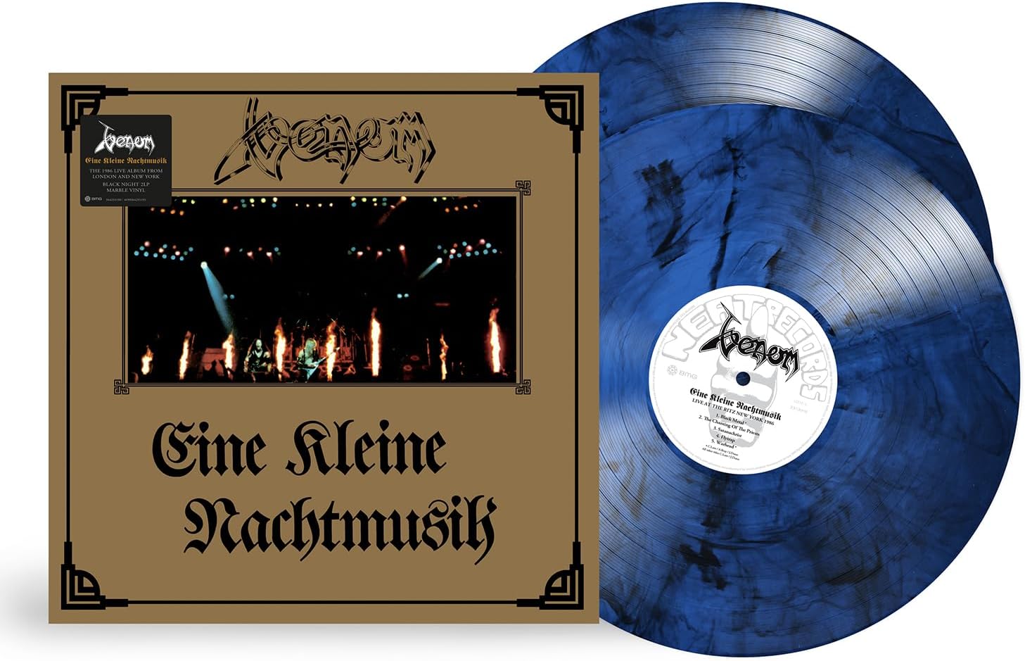 Eine kleine Nachtmusik [Black Night Marble 2 LP] by Venom — album cover