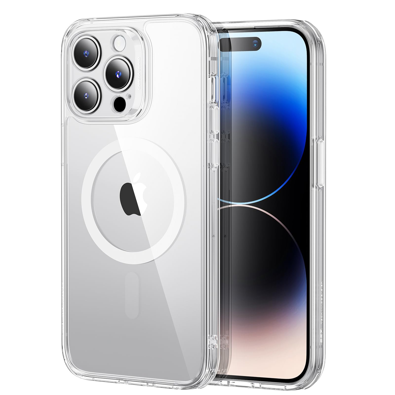 ESR for iPhone 14 Pro Max, Translucent Matte Case, Compatible with MagSafe, Military-Grade Protection, Classic Series, Clear