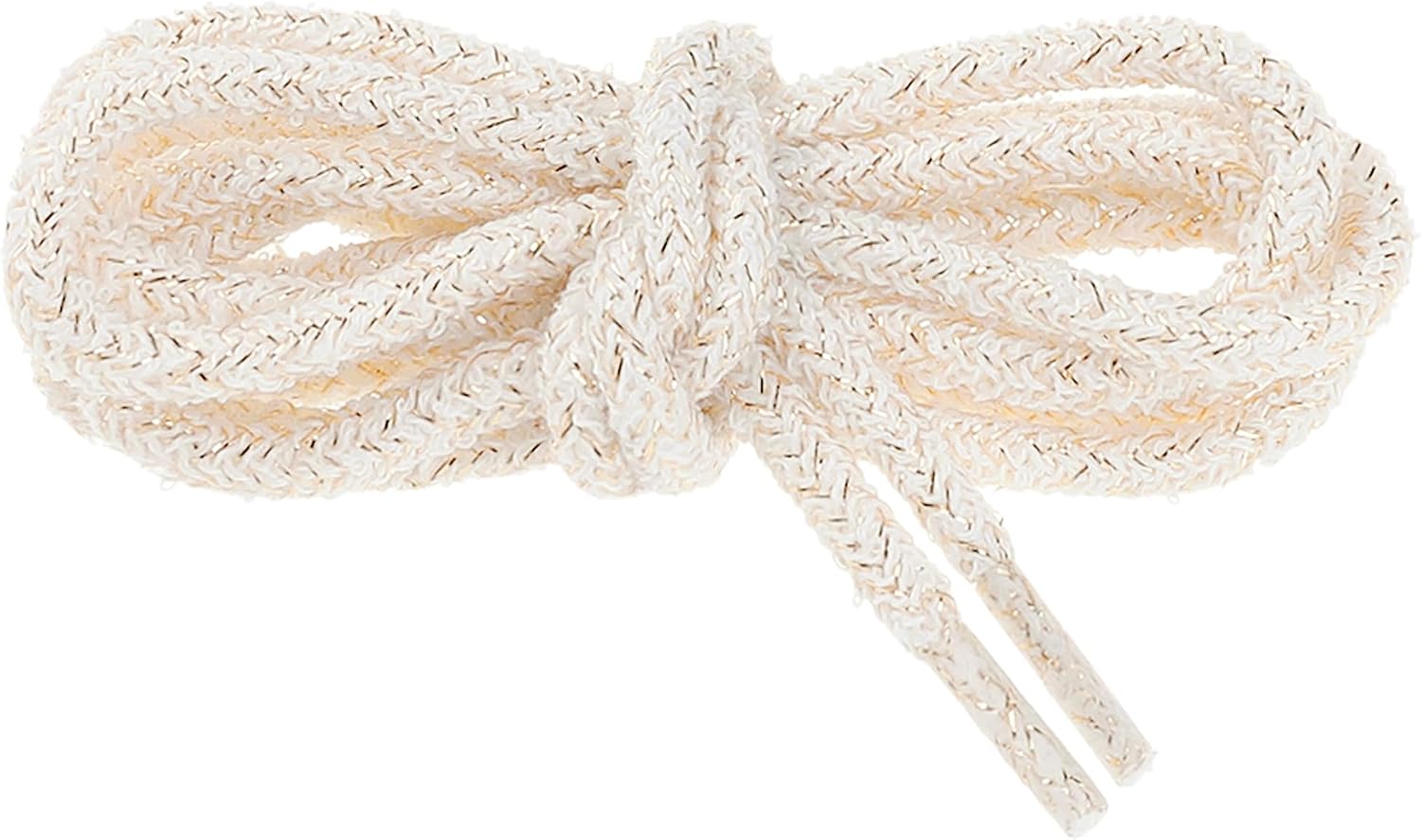 Round Colorful Fashion Shoelaces for Sneakers Gold Wire Bling Shoe Laces image 2