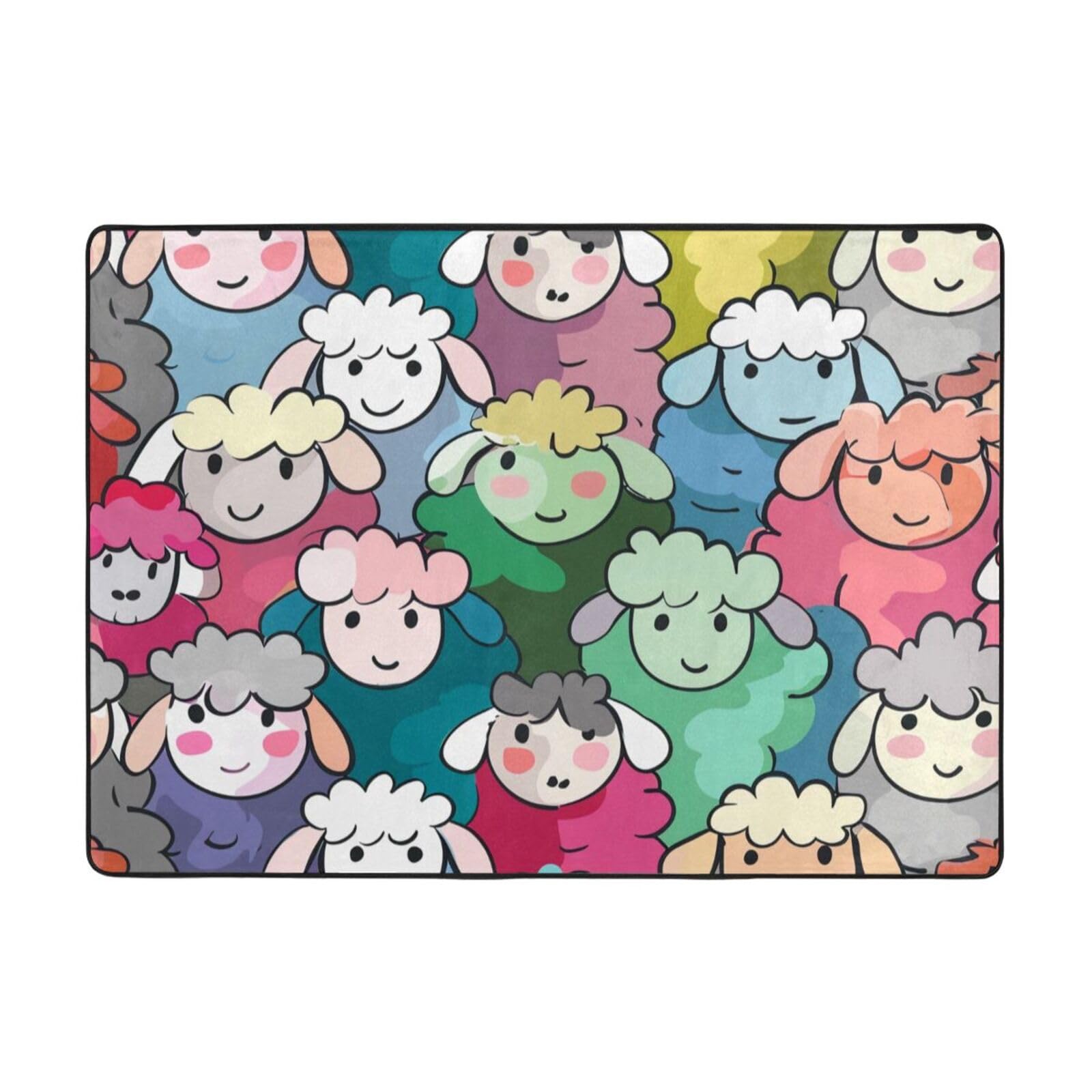 Grand tapis de sol pour un salon chaleureux et cosy