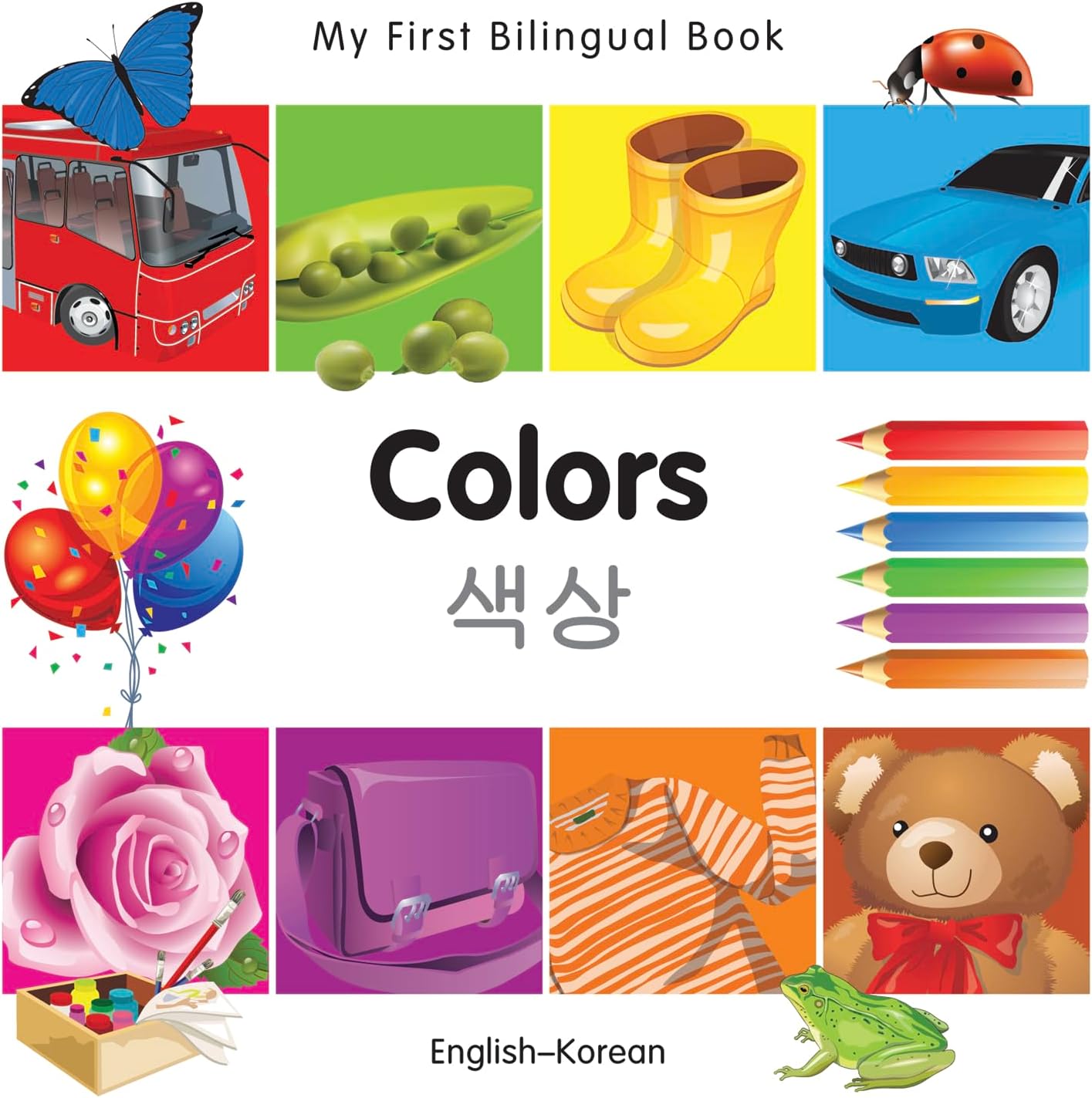 My First Bilingual Book–Colors (English–Korean)