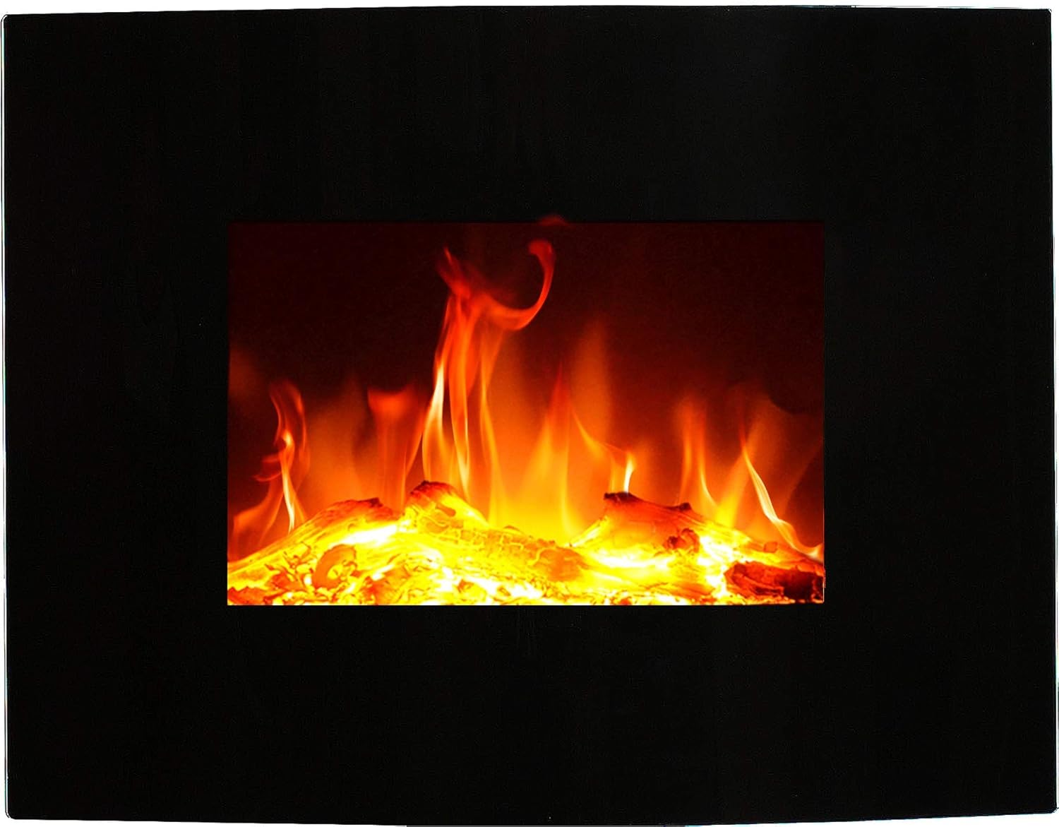 Kaminlicht Malibu Cheminée électrique murale avec chauffage effet ...