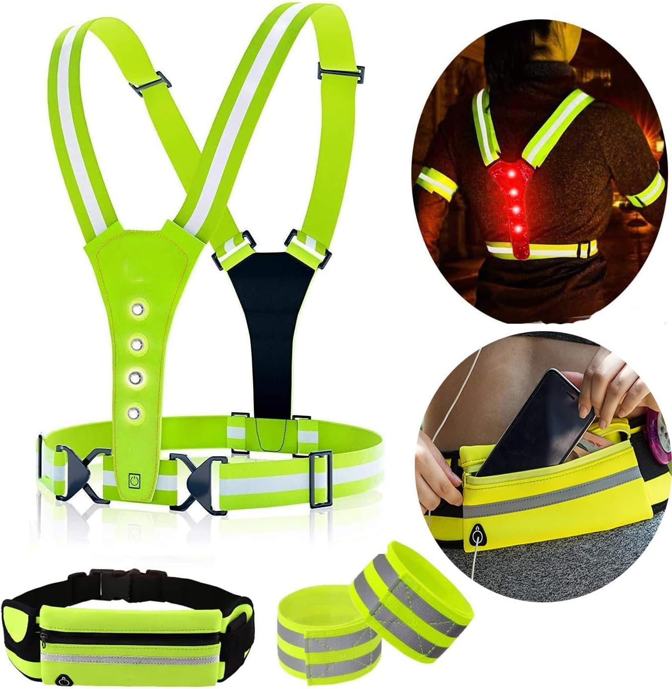 gilet a led per i corridori