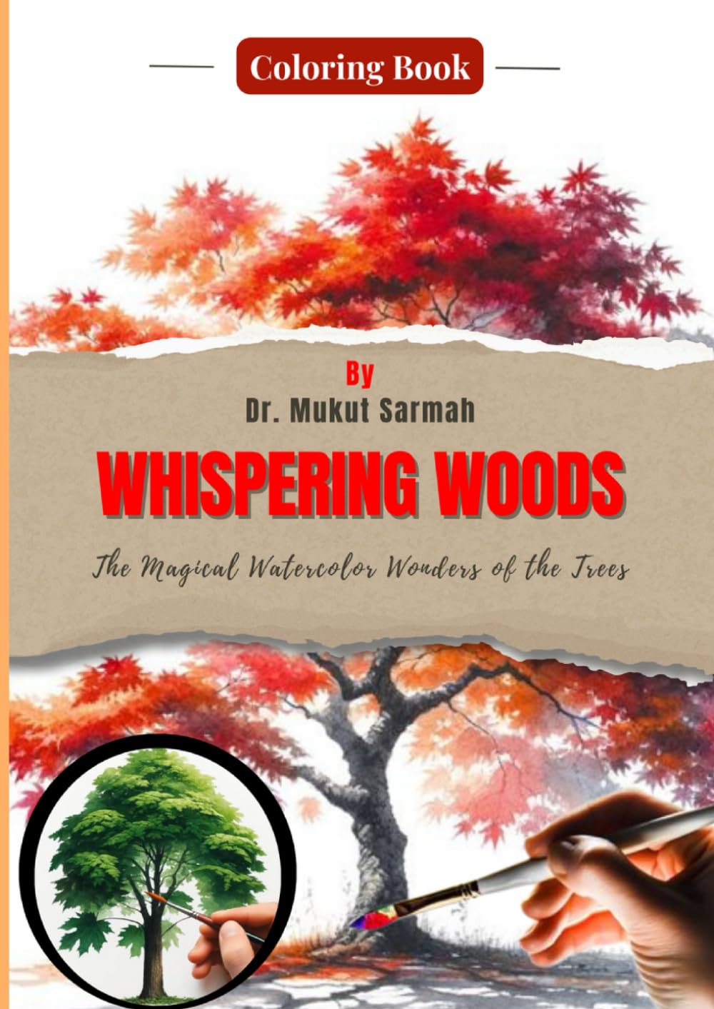 Whispering Woods Album Aquarelle Décoration Salon et Table Basse