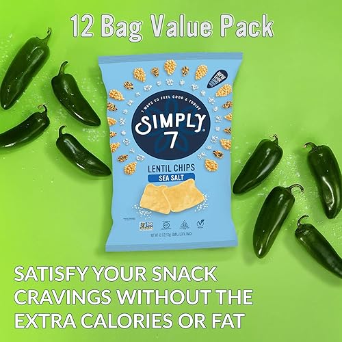 Miniatura 5 de Simply 7 - Botana de chips de lentejas