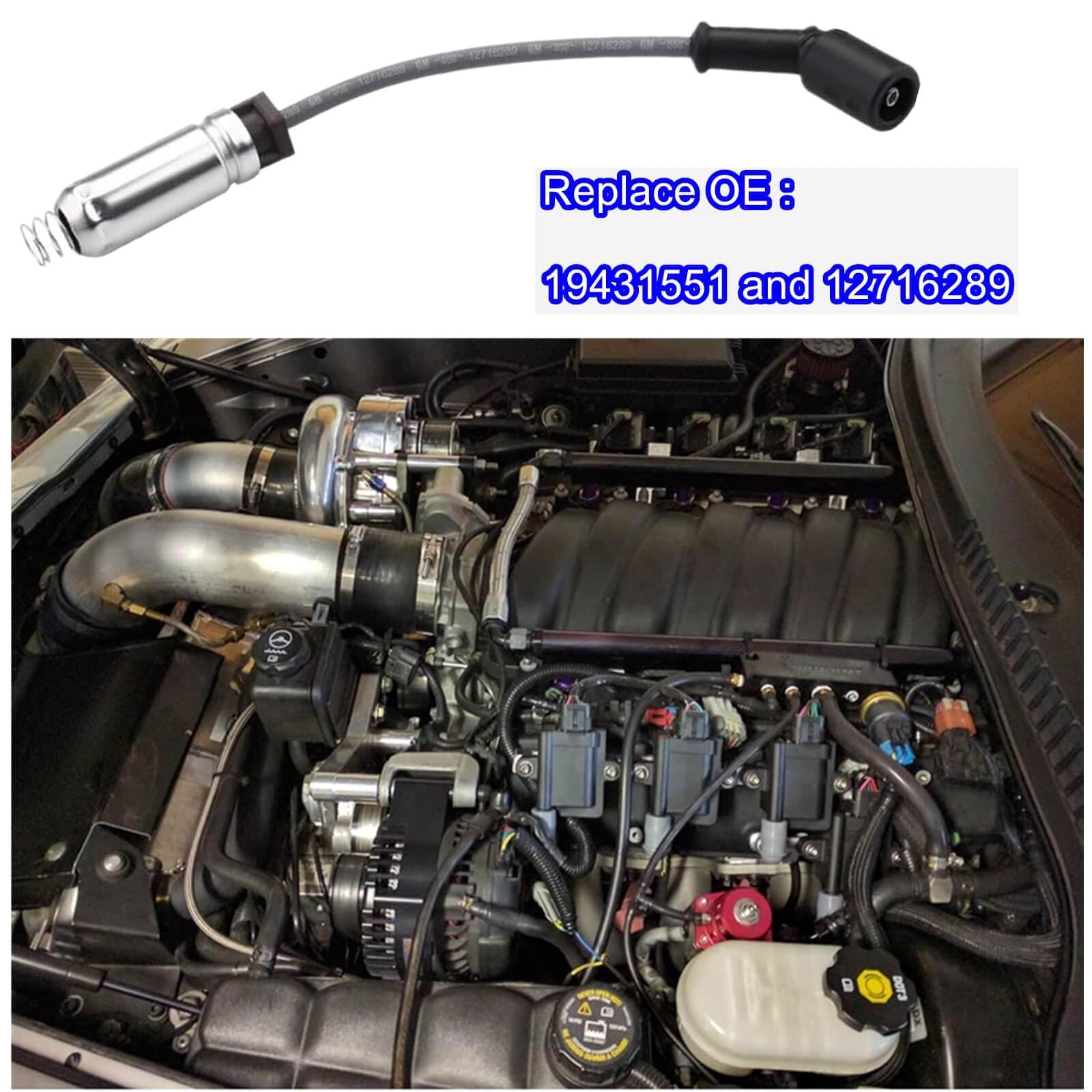 Amazon.com: LDCRE 19431551 Sparkplug Wire Kit, AC Delco Spark Plug 