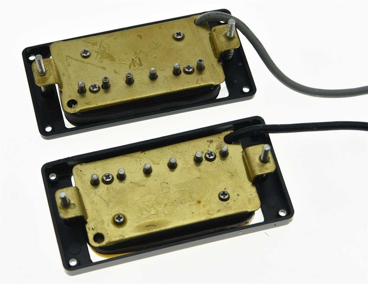 Wilkinson Zebra Pickup di tipo humbucker per chitarra, set di 2