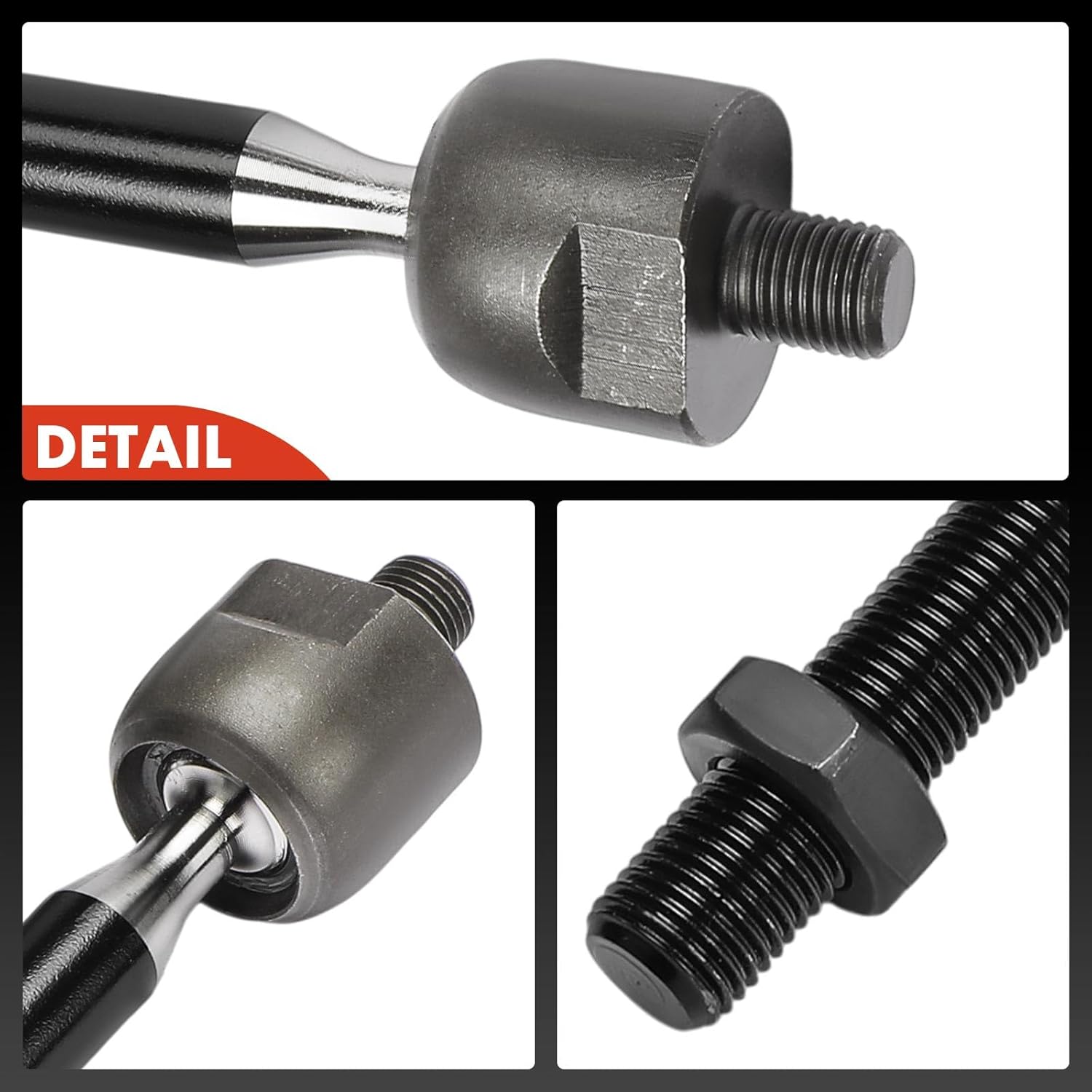 A-Premium 2 x Front Inner Tie Rod Ends, Compatible with Mazda 3/3 Sport 2014-2018, 6 2014-2017