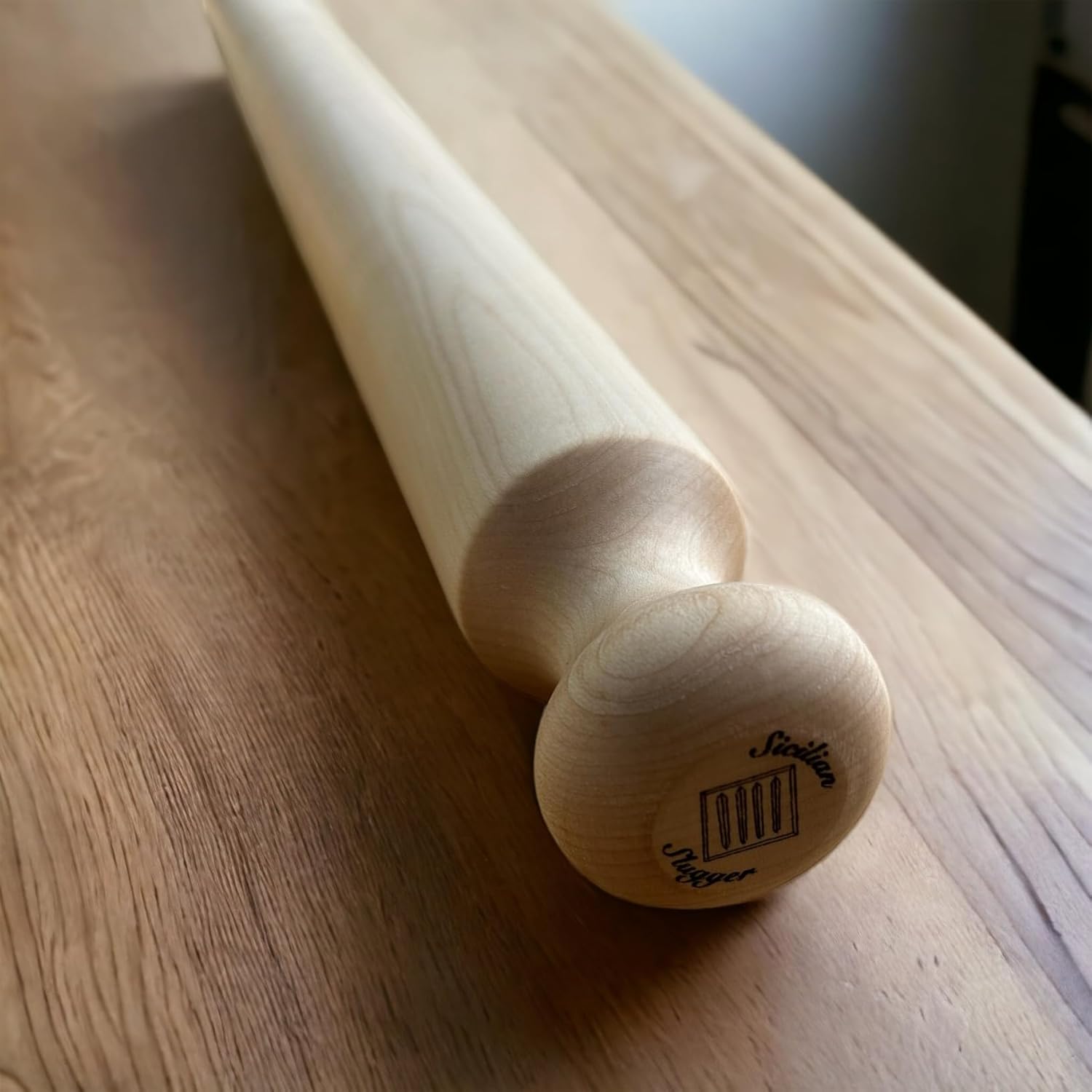 Italian Mattarello, Sicilian Slugger, Pasta Rolling Pin (24")