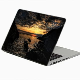 TAT Stains Liquid Texture Printed Laptop Sticker Multicolour-15.6 inch-3600
