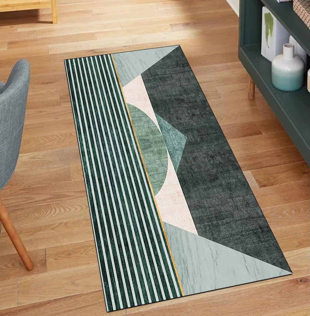 Alfombra de pasillo moderna para un dormitorio acogedor y pasillos elegantes