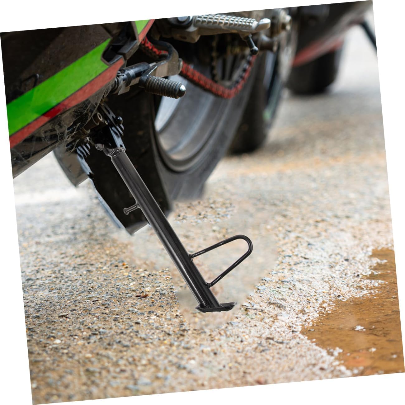 Motorcycle Kickstand Replacement Side Stand Metal for Electric Scooter