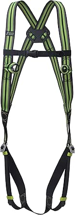 Auffanggurt Für Arbeiten In Der Höhe - Orange Absturzsicherung Mit 2 Karabinern