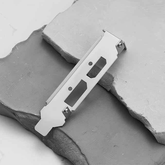 Bracket perfil bajo compatible para tarjeta gráfica Yeston RTX3050 6GB miniatura 7
