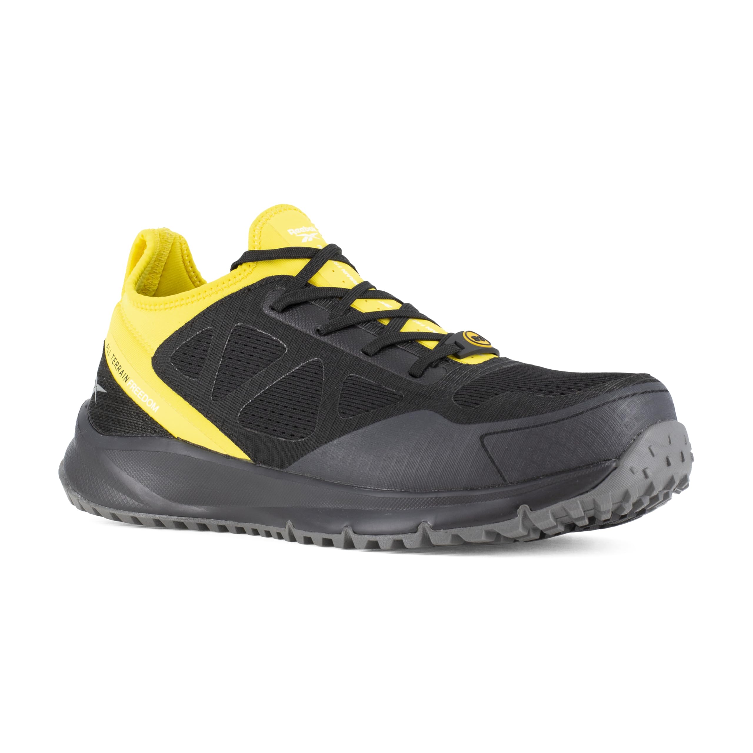 Reebok Work Men's All Terrain Safety Black Yellow Alloy Toe