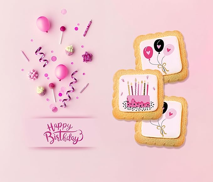 Galletas de Cumpleaños Happy Birthday x24 Unidades miniatura 4