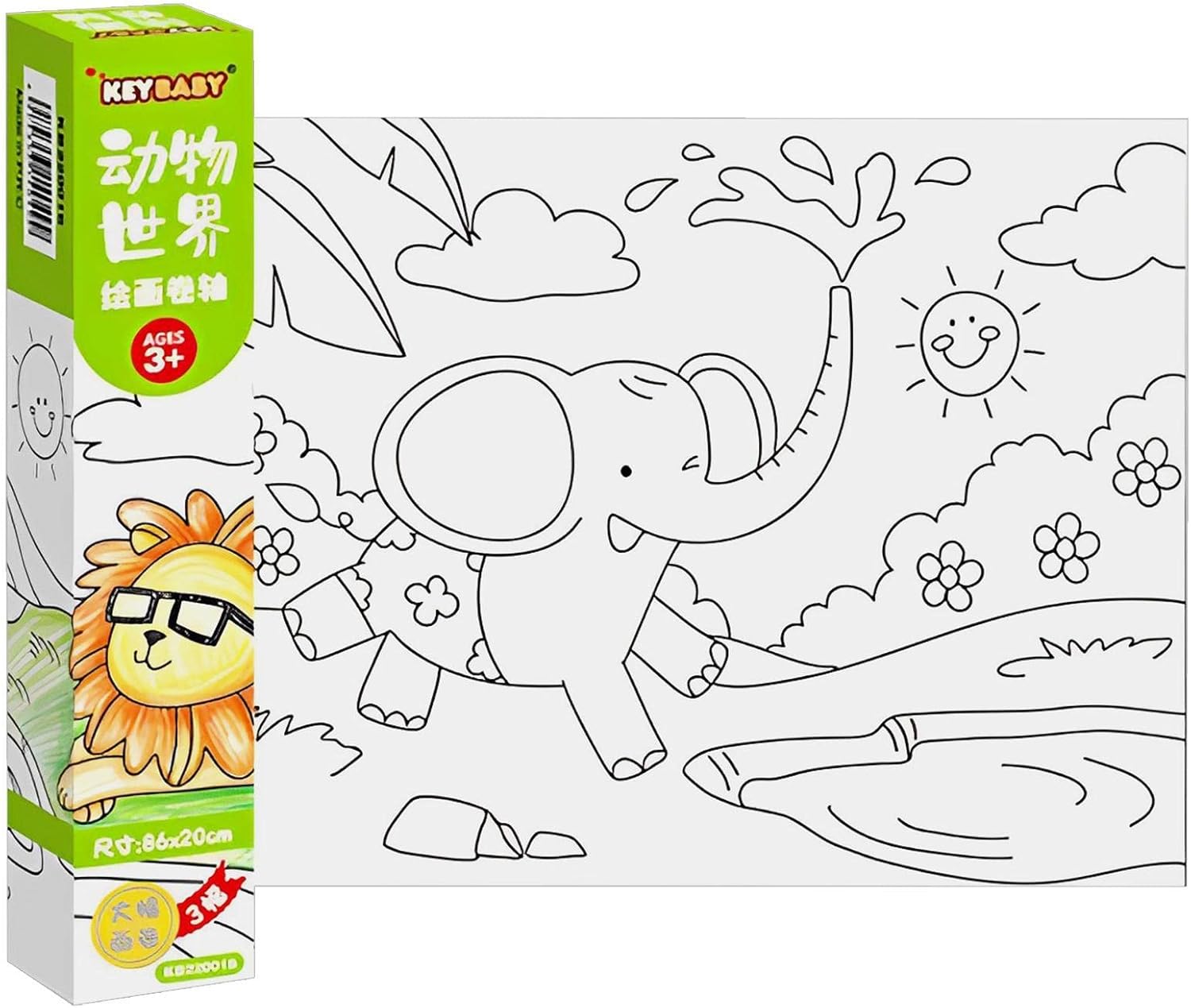 Children's Drawing Roll Drawing Paper Roll for Children Graffy Roll