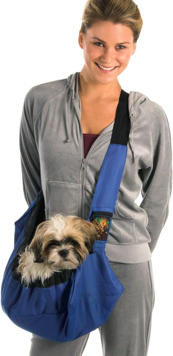 Kyjen Outward Hound Sling-Go - Portabebés Para Ascotas, Negro, Pequeño/ediano
