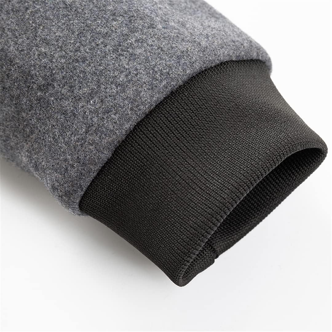 Winter 30% Wool Men Woolen Coats Slim Fit Male Fashion Wool Blend Jackets Outerwear Casual Jackets Baseball