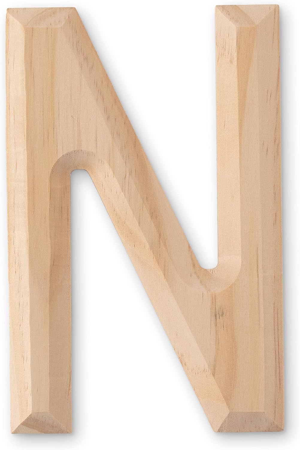 8”; Beveled Wood Letter by Make Market®